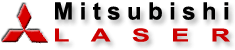 Mitsubishi Laser Logo