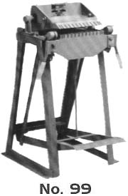 Roper Whitneys Letter Forming Brake Machine - roper whitney model no. 99 letter forming brake