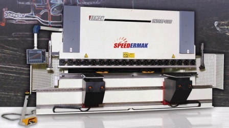 Ermak machinery model Speedermak high speed synchronized hydraulic press brake
