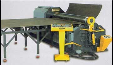Akyapak Model AHS with Material Feeding | Akyapak  roll bending machine
