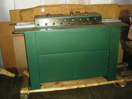 Tin Knocker / Taag Machinery Button Lock Rollforming Machine , Model TK 20