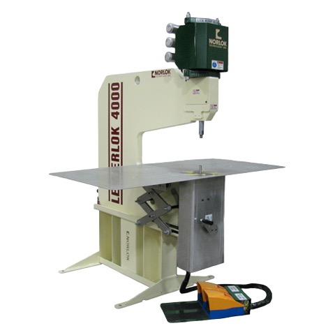 Norlok Letterlock 4000 Clinching machine for sheet metal
