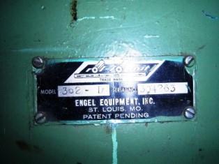 used engel button lock roll former 
