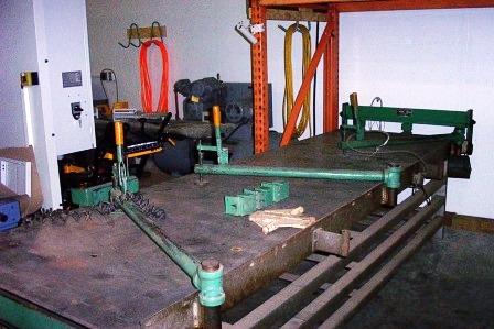 used engel duct master sheet metal notching / slitting machine