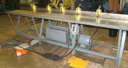 used lockformer 20-28 gauge residential notching machine