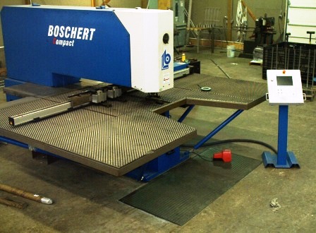 used boschert cnc punch model cp 1250